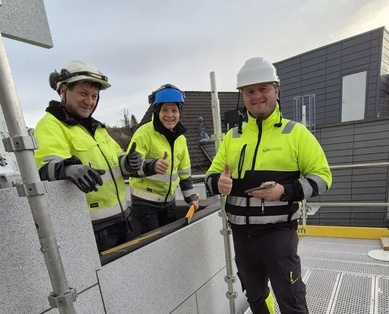 Fasademontering i Bergen
